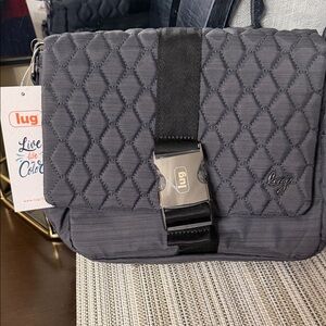 Lug Harness Gray NWT crossbody